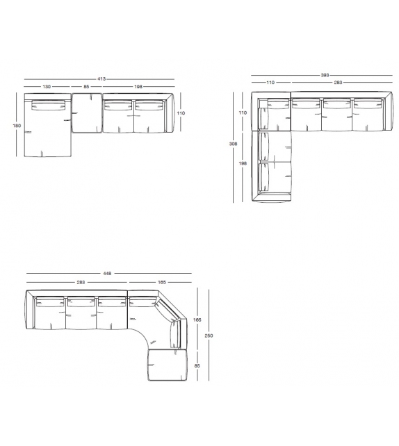 Atar Longhi Sofa