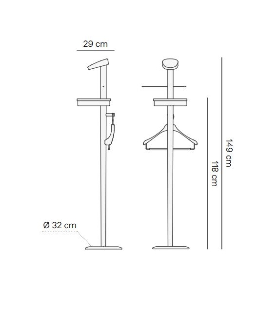 Galàn M Nomon Valet Stand