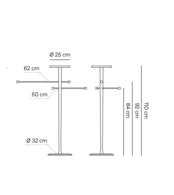 Galàn W Nomon Valet Stand