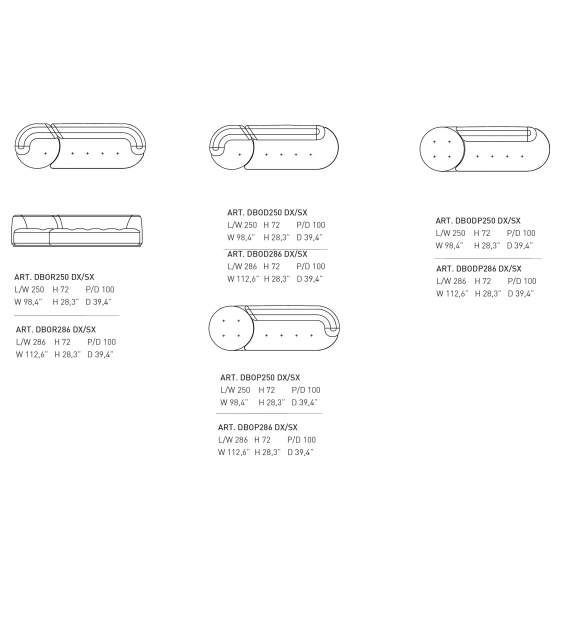 Bordone My Home Collection Modular Sofa