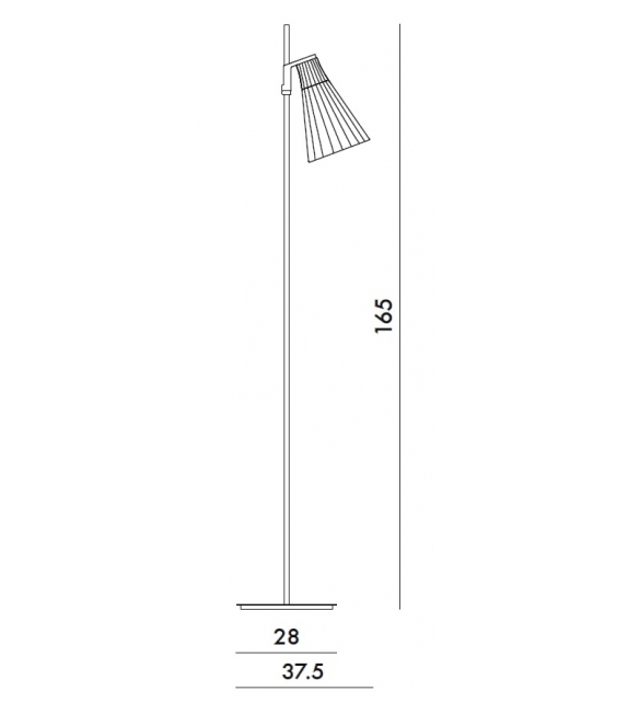 K-Lux Kartell Lámpara de Pie