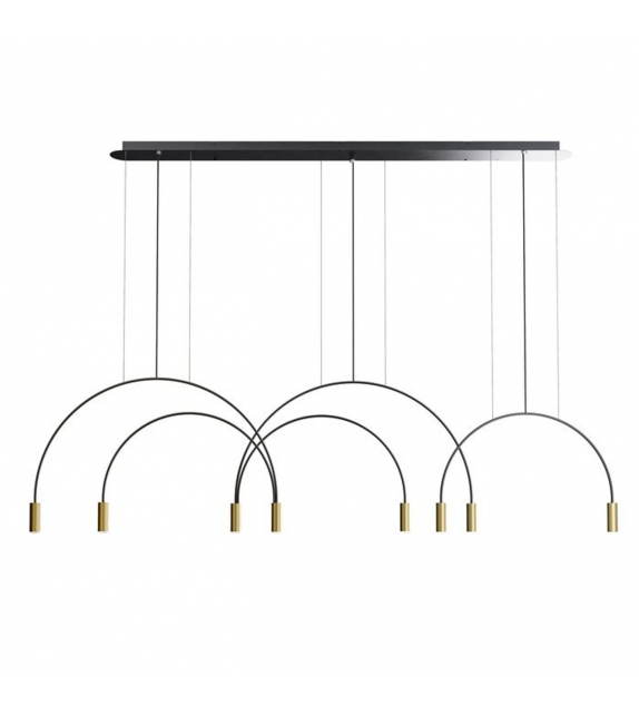 Volta Multi Arc Estiluz Pendant Lamp