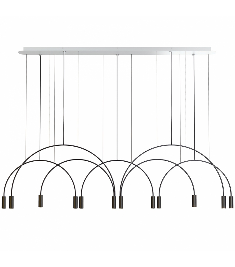 Volta Multi Arc Estiluz Pendant Lamp