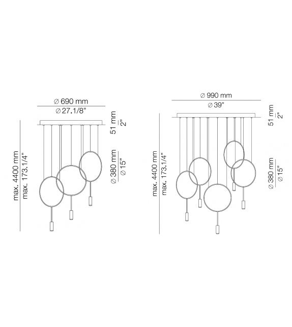 Revolta Estiluz Suspension