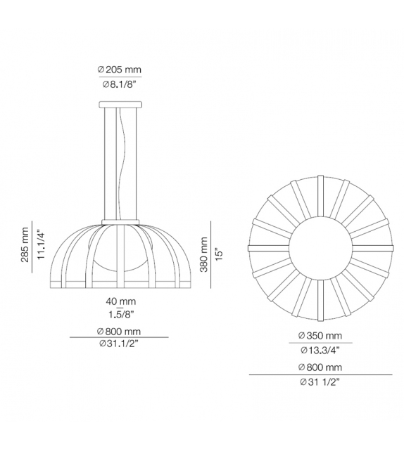 Bols Estiluz Suspension