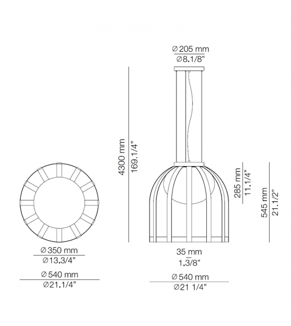 Bols Estiluz Pendant Lamp