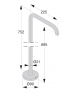 Eclipse Boffi Floor-Mounted Spout for Bathtub