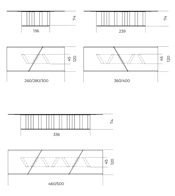 Platium System Gallotti&Radice Tavolo