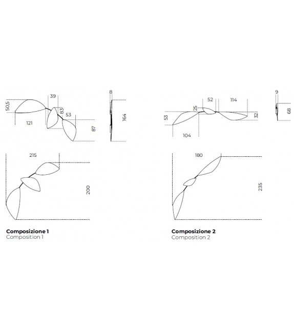 Leaf System of Mirrors Gallotti&Radice