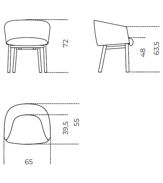 Livrette Gallotti&Radice Chaise