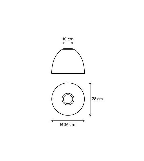 Nur Mini Artemide Deckenleuchte