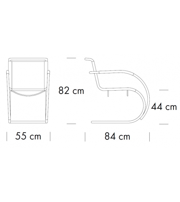 S 533 Thonet Chaise