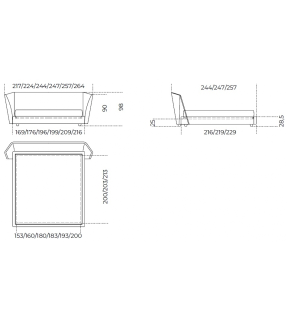 Xeni Gallotti&Radice Bed