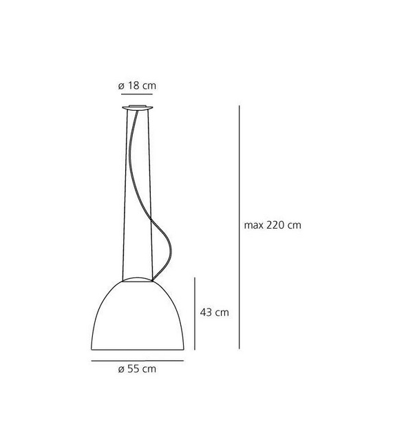 Nur Artemide Hängeleuchte