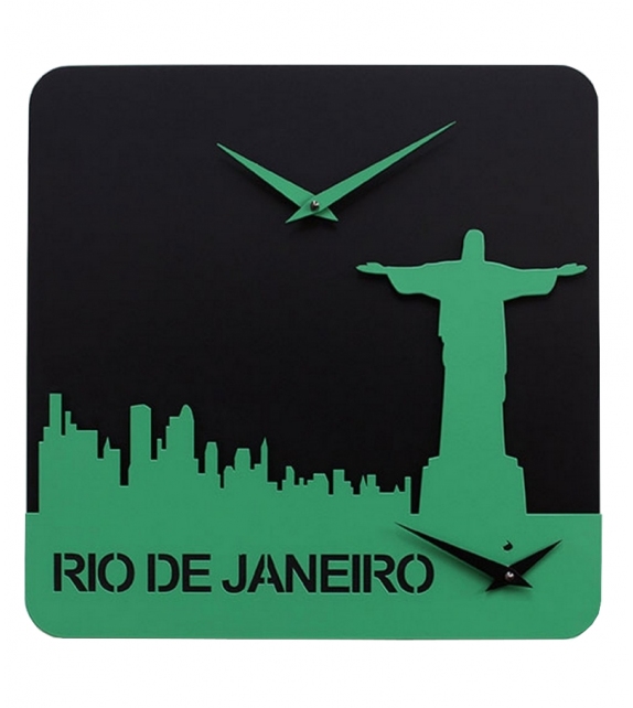 Time Travel Rio De Janeiro Clock Progetti