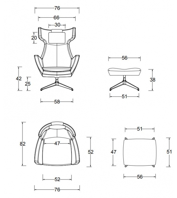 T-Vision Twils Poltrona