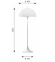 Panthella Louis Poulsen Lampadaire