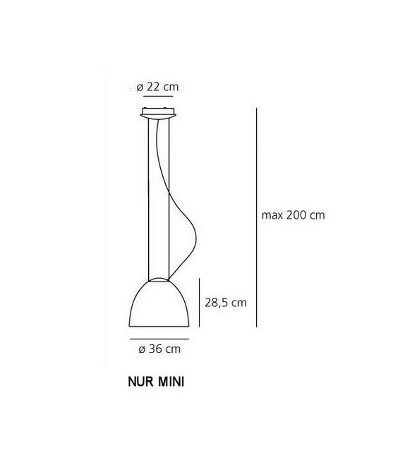 Nur Mini Led Artemide Hängeleuchte