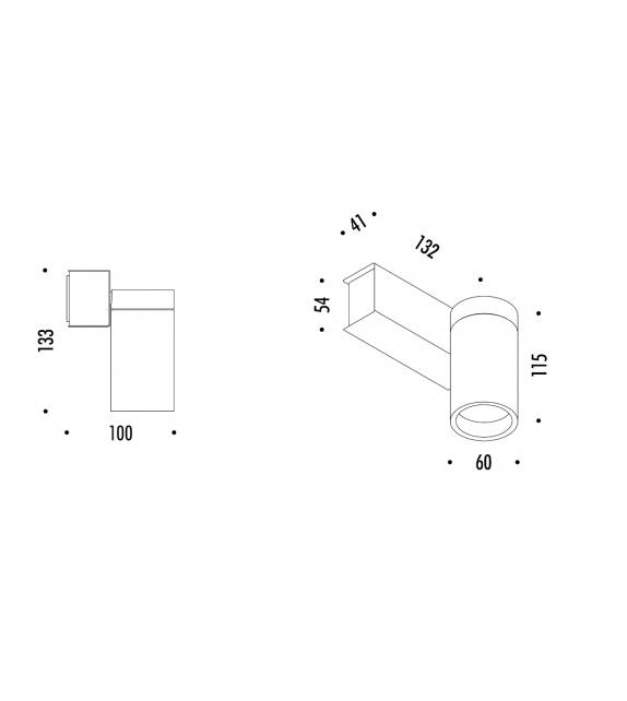 Dot P Davide Groppi Wall Lamp