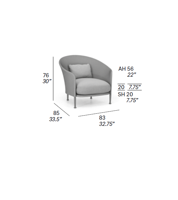 Nido Expormim Lounge Fauteuil