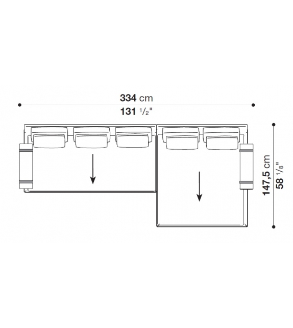 Atoll Sofa B&B Italia