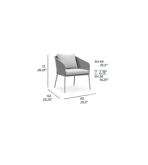 Senso Chairs Expormim Low Armchair