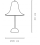 Pantop Portable Verpan Table Lamp