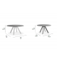 Atrivm Outdoor Expormim Table Ronde