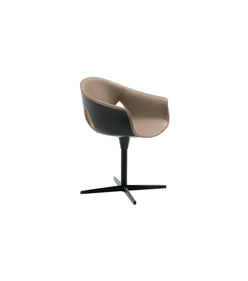 Ginger Ale Office Fauteuil Avec Colonne Poltrona Frau