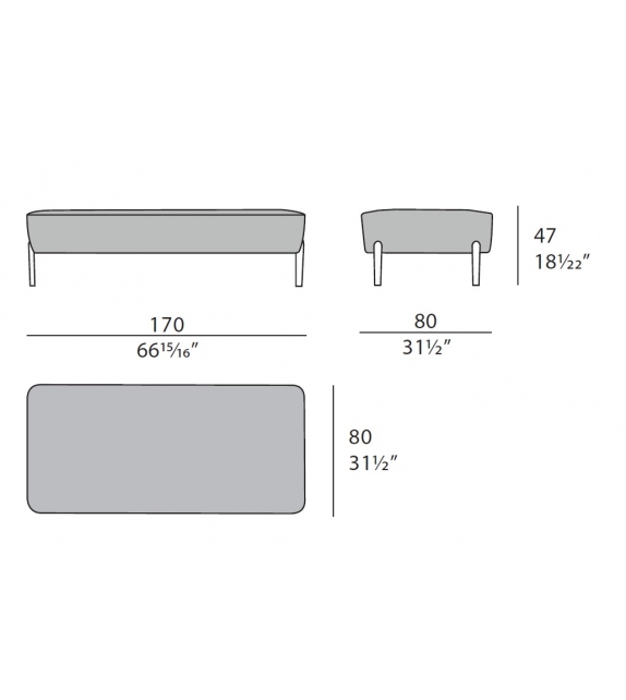 Silhouette Turri Banquette