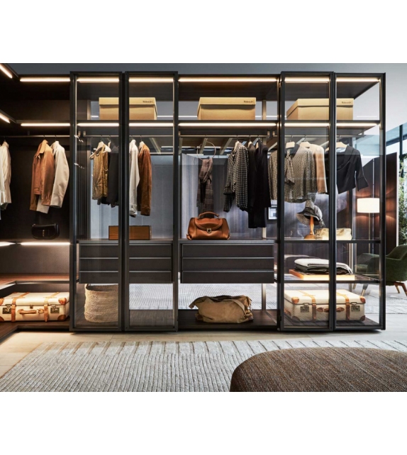 Gliss Master Molteni & C Modular Walk-In Closet