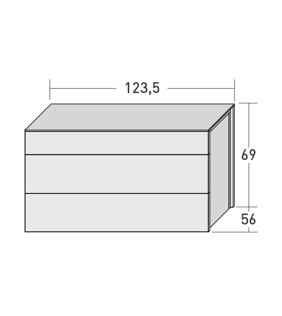 Juta Flou Chest of Drawers