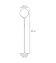 Castore 35 Artemide Floor Lamp