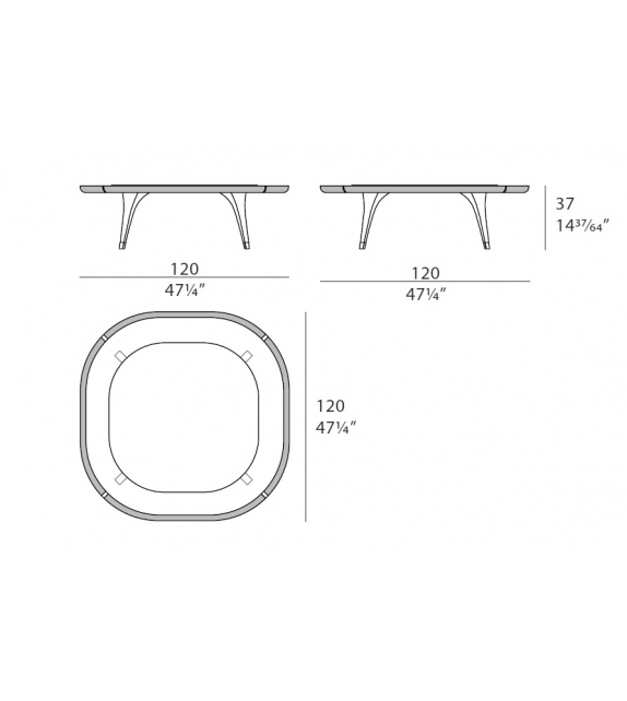 Melting Light Turri Table Basse