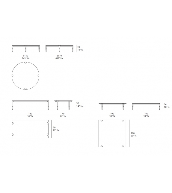 Zero Turri Table Basse