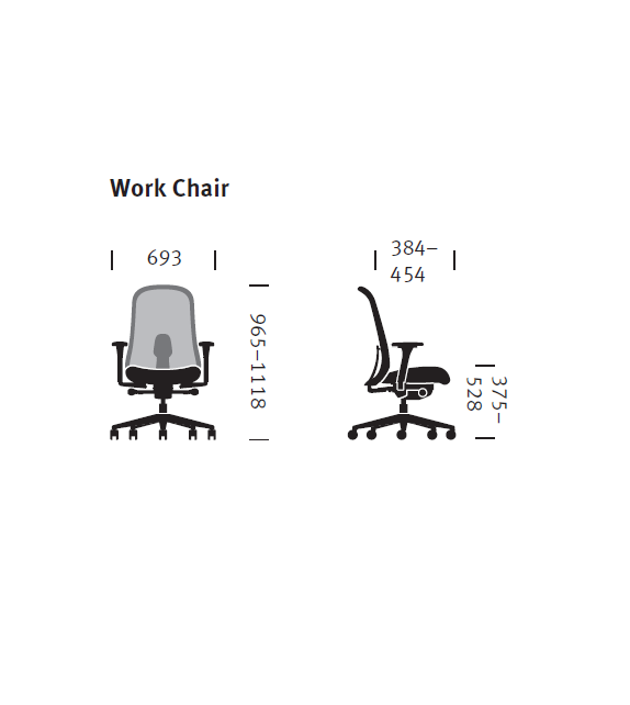 Lino Herman Miller Sedia