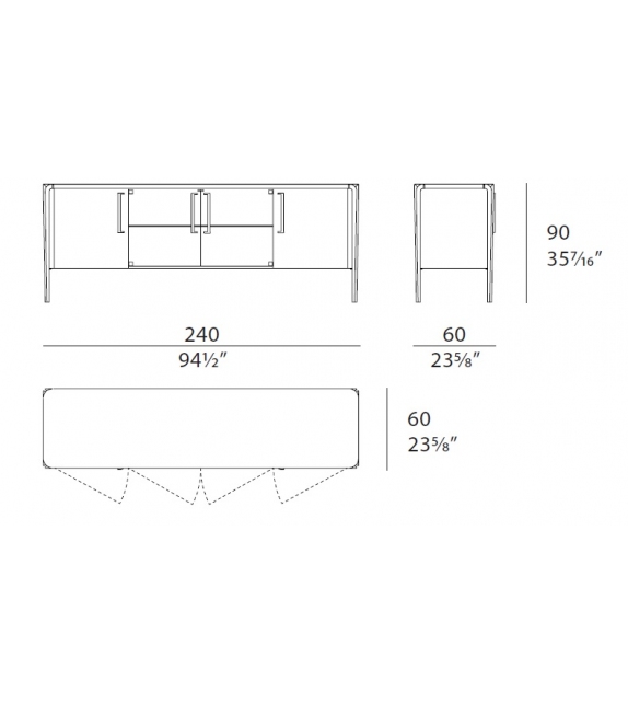 Milano Sideboard Turri