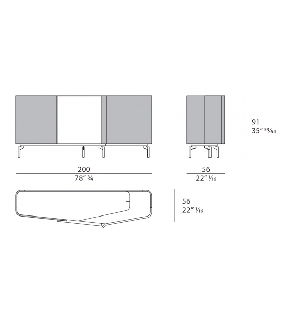 Zenit Sideboard Turri