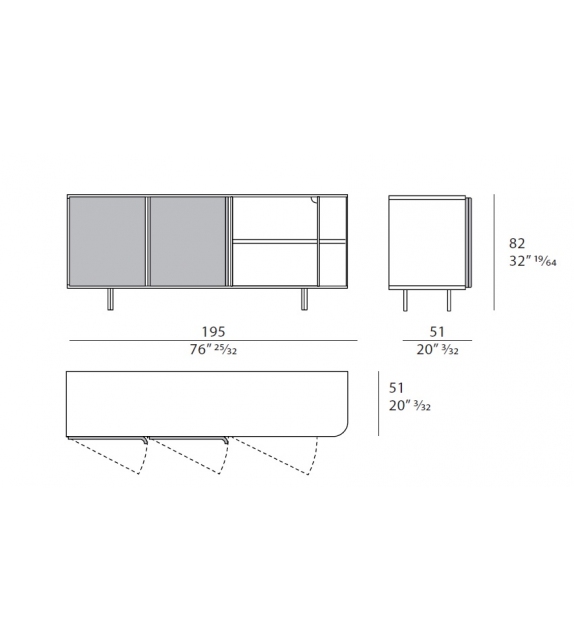 Zero Sideboard Turri