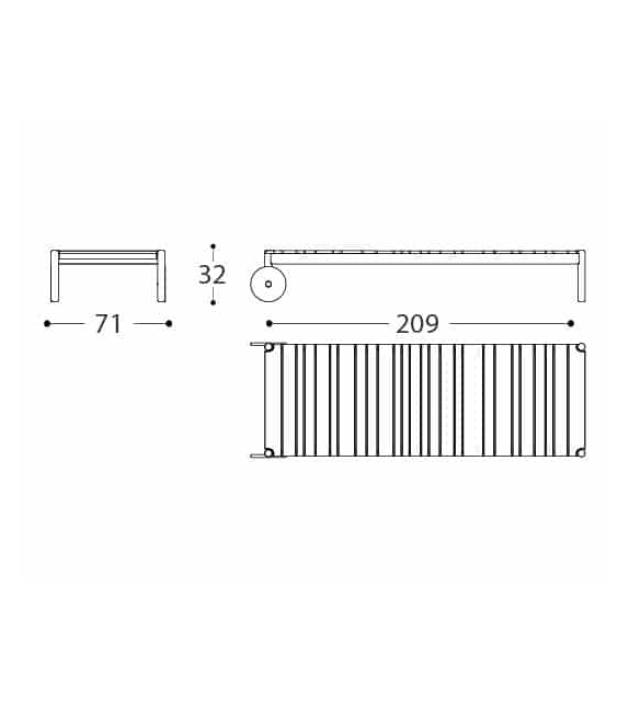 Barcode Varaschin Sun Lounger Relax