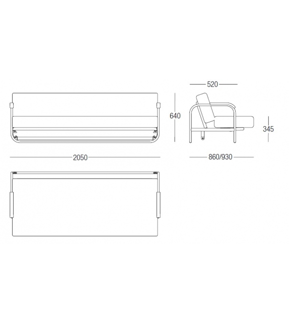 AA1 MisuraEmme Divano Letto