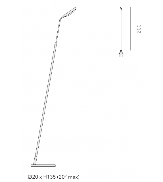 Spoon Penta Floor Lamp