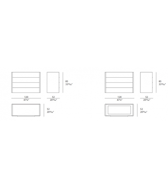 Domus Turri Chest of Drawers