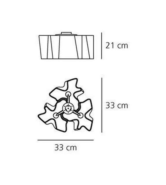 Logico Micro 3x120° Artemide Lampada da Soffitto