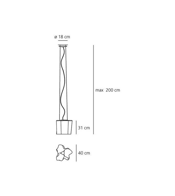 Logico Artemide Lampada a Sospensione