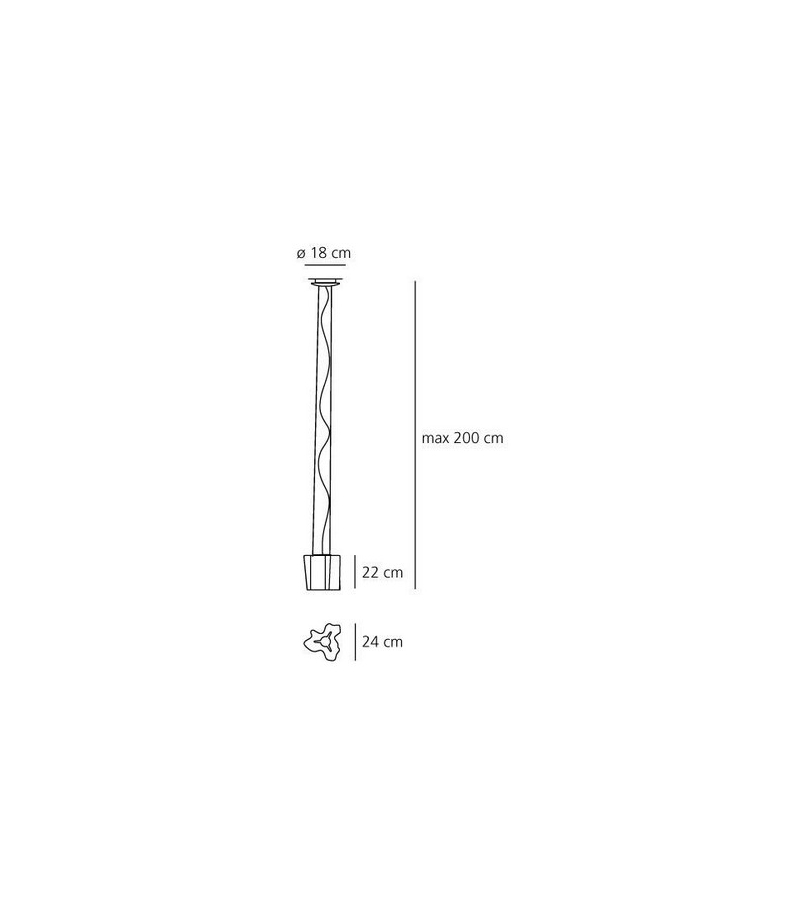 Logico Mini Artemide Lámpara de Suspensión