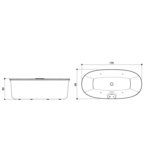 Arga Jacuzzi Badewanne