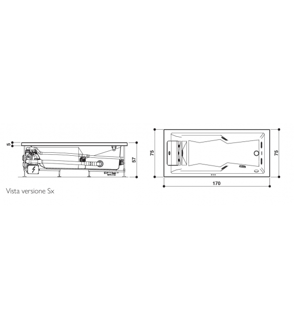 MyWay Jacuzzi Badewanne