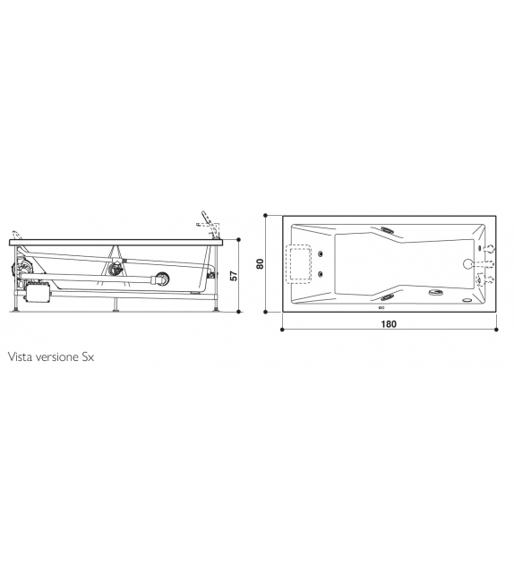 Energy Jacuzzi Bathtub