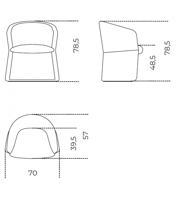 Janette Gallotti&Radice Fauteuil